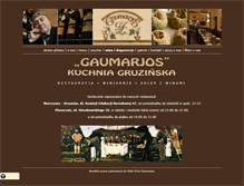 Tablet Screenshot of gaumarjos.pl